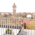 Διαμέρισμα Riverside & Private Parking, King Bed & Crib Τιμισοάρα