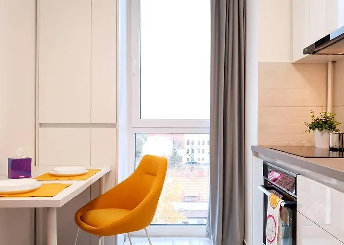 Riverside & Private Parking, King Bed & Crib Appartamento Timisoara